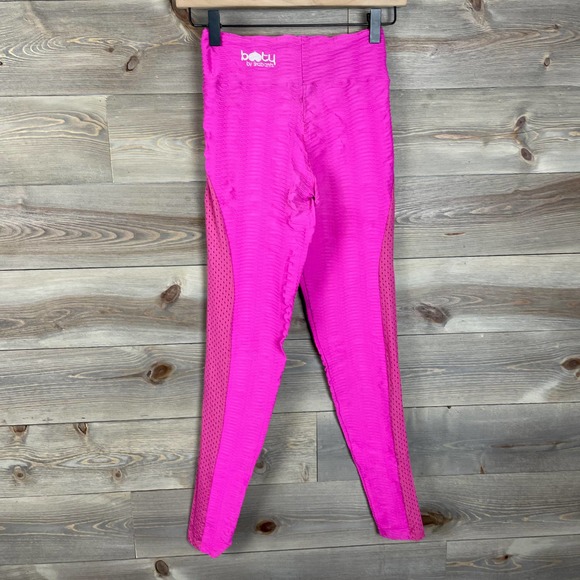 Booty by Brabants Pink and Gray Leggings - Picture 2 of 9